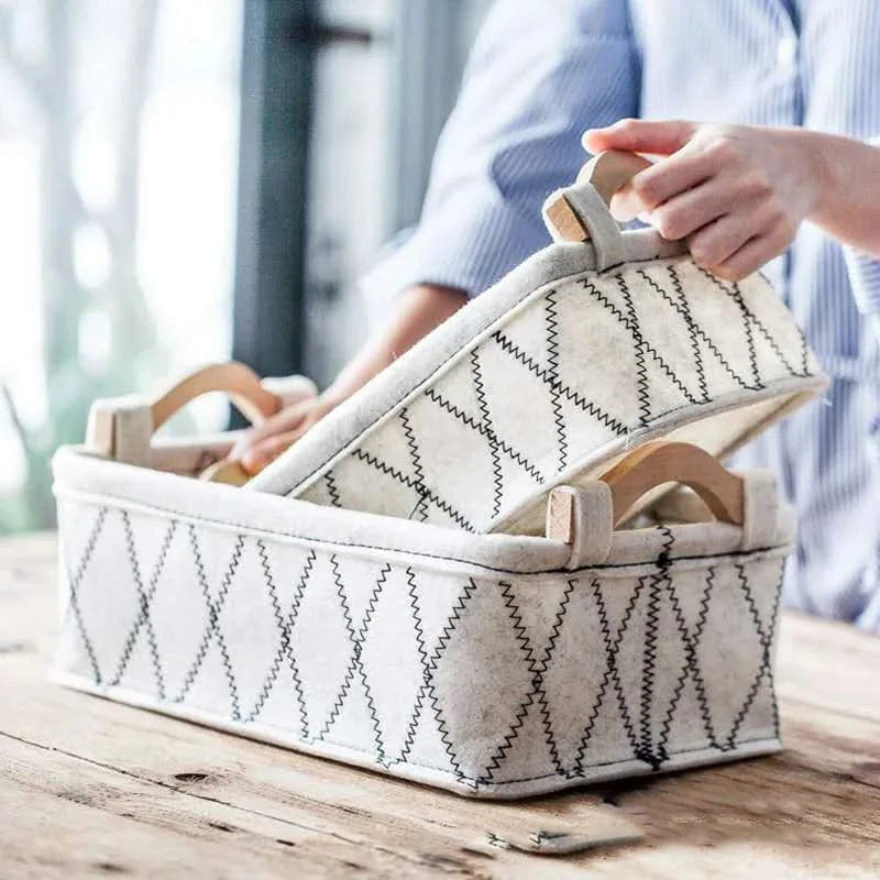 Panier de Rangement Salle de Bain