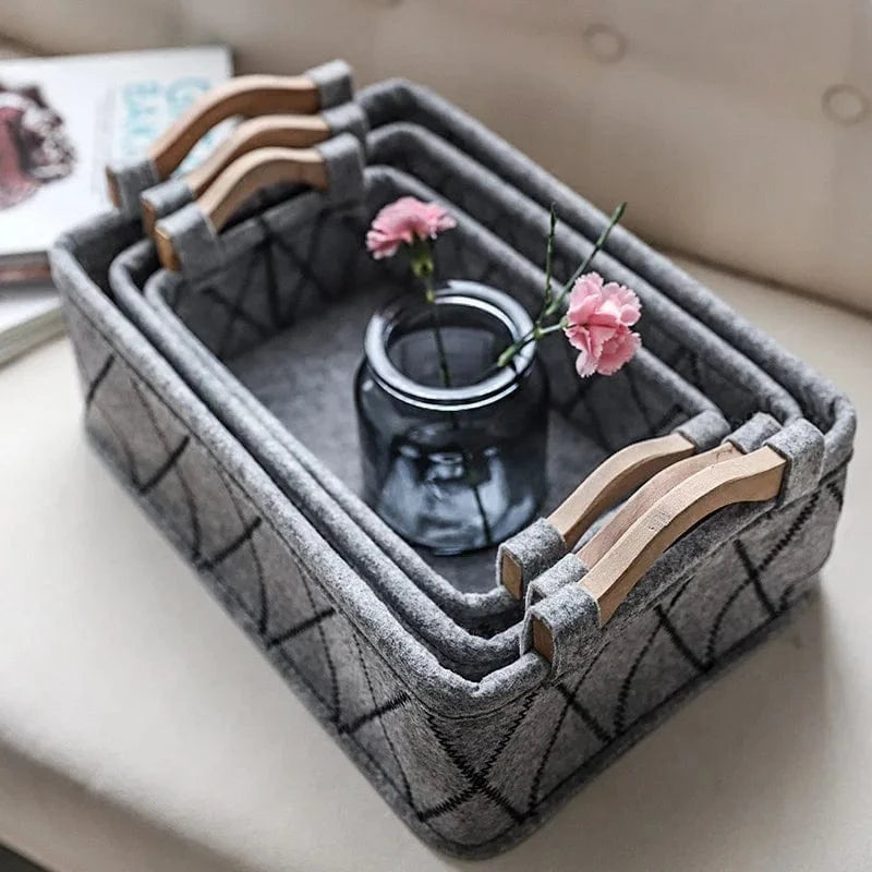 Panier de Rangement Salle de Bain