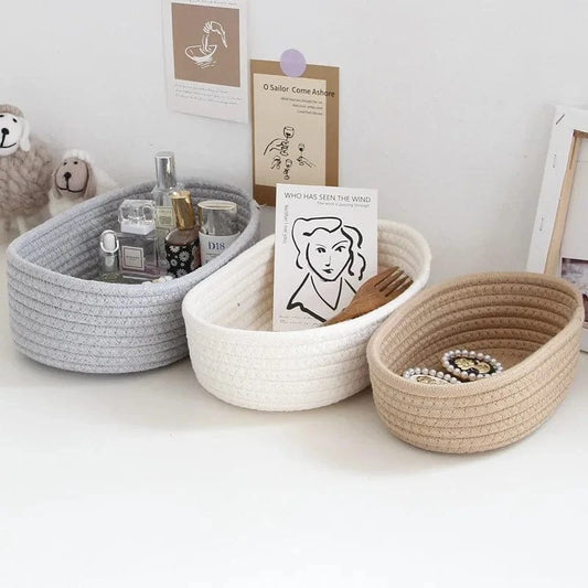 Panier de Salle de Bain au Crochet