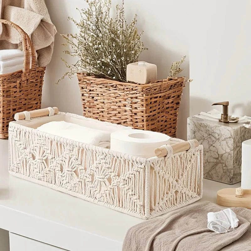 Panier Rangement Papier Toilette