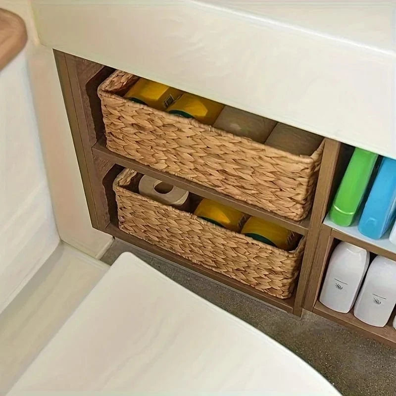 Panier Rangement Serviette Salle de Bain