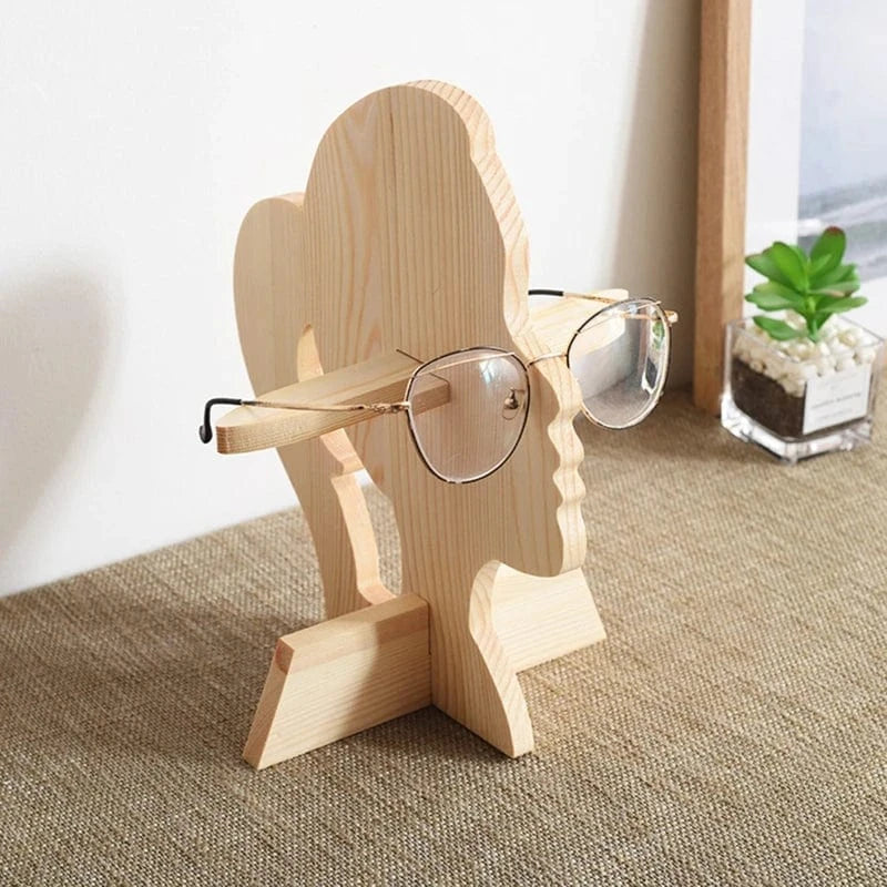 Porte Lunette Bois Féminin