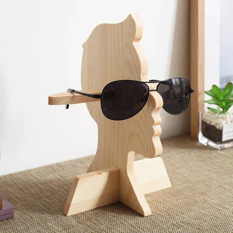 Porte Lunette Bois Masculin