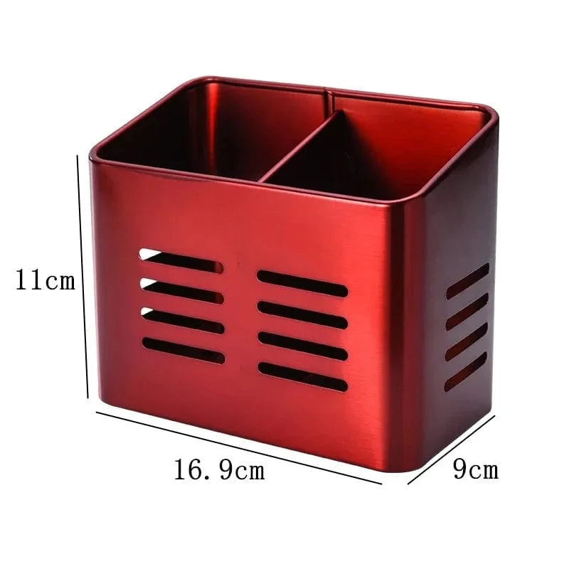 Pot Ustensiles Cuisine Original Rouge
