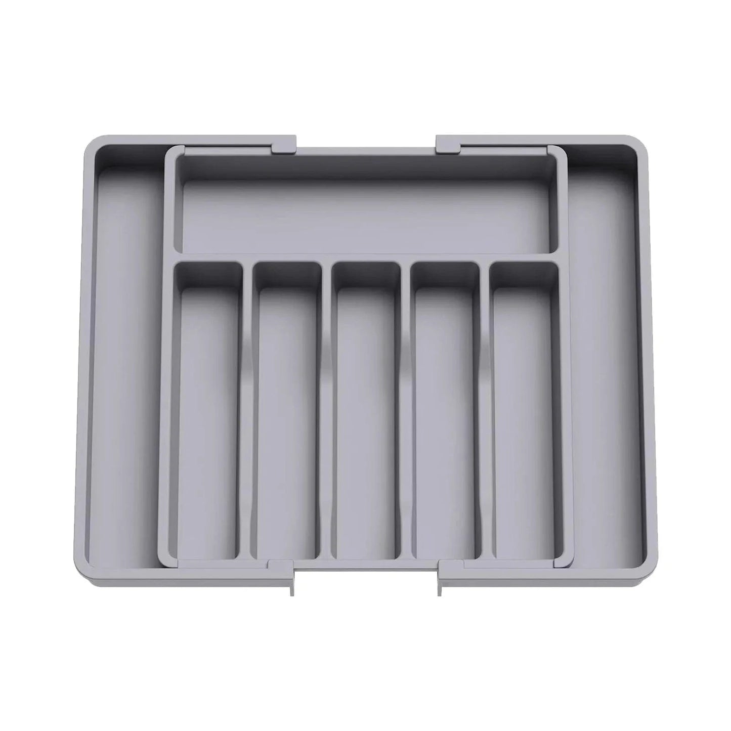 Range Couvert Tiroir 80 cm Gris