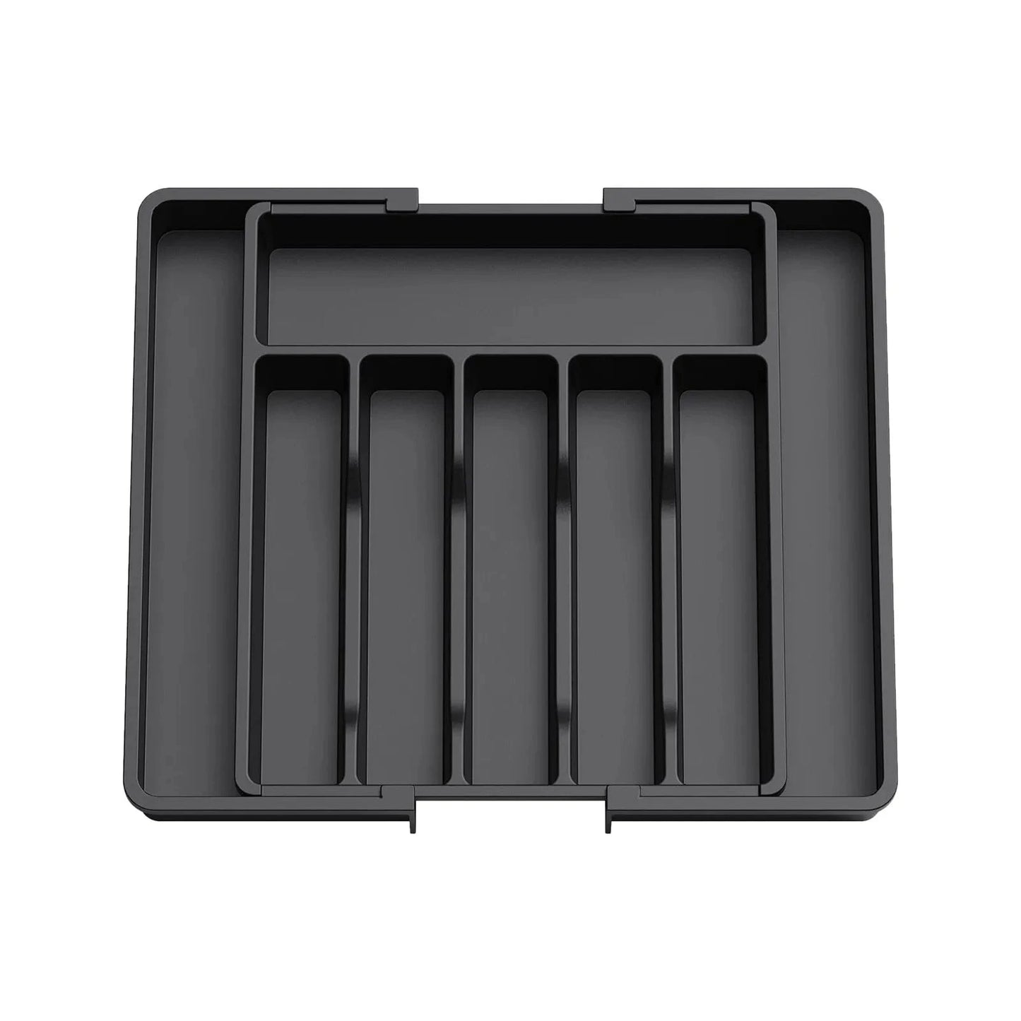 Range Couvert Tiroir 80 cm Noir