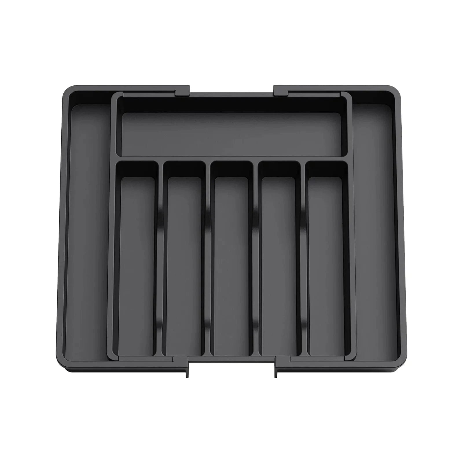 Range Couvert Tiroir 80 cm Noir