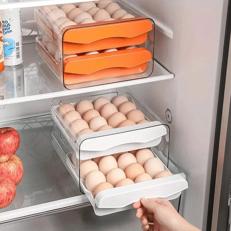 Rangement Oeuf Blanc