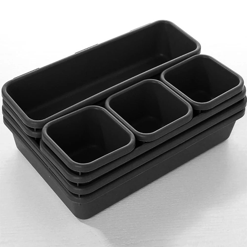 Rangement Tiroir Cuisine Modulable Noir