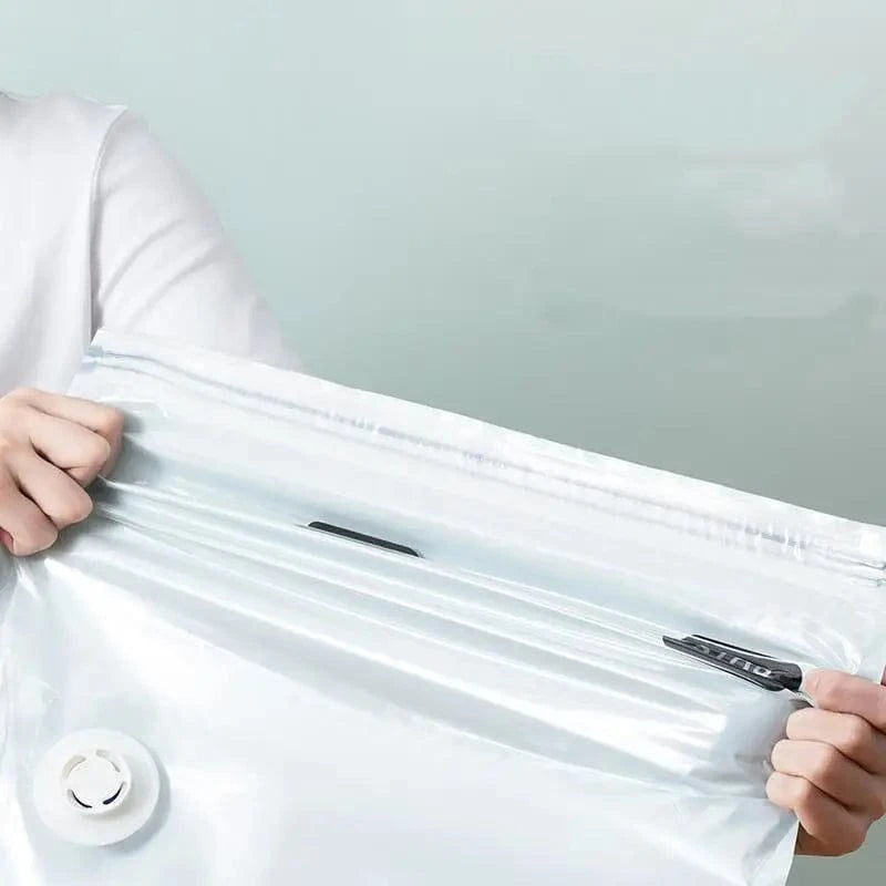 Sac Vêtement sous Vide sans Aspirateur