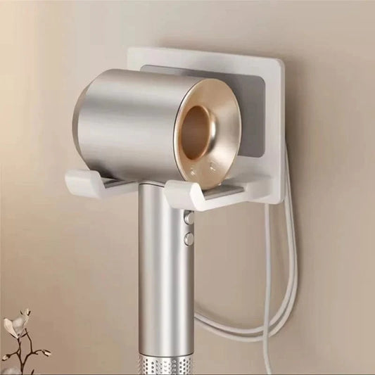 Support Mural pour Salle de Bain pour Sèche-Cheveux en Aluminium